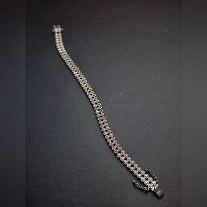 Diamond Sterling Silve Tennis Bracelet